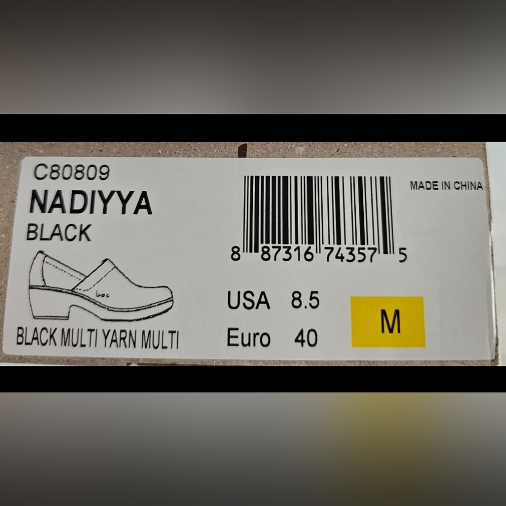 B.O.C Clogs Nib Multicolored 8.5 Reduced - image 7